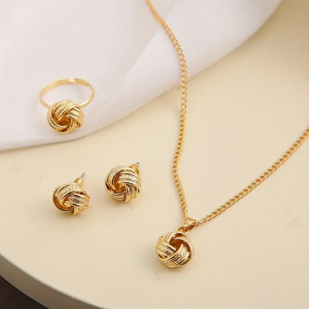 Vintage Boho Knoten Design Set