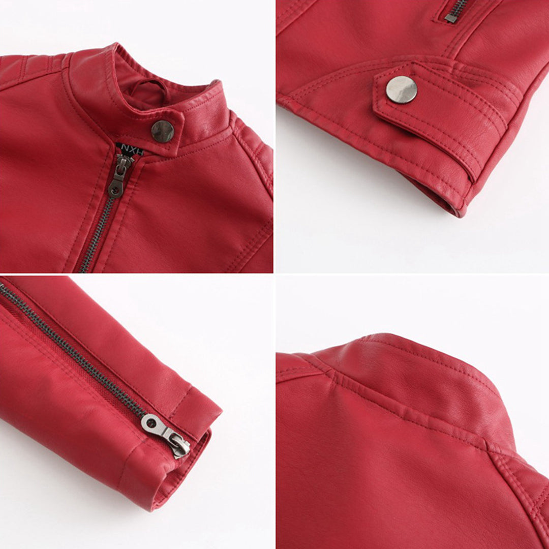 Dannie - Stylische Lederjacke