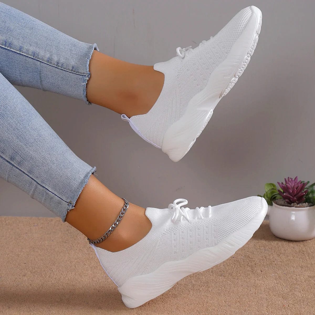Carlotta - Atmungsaktive Sportschuhe aus Mesh