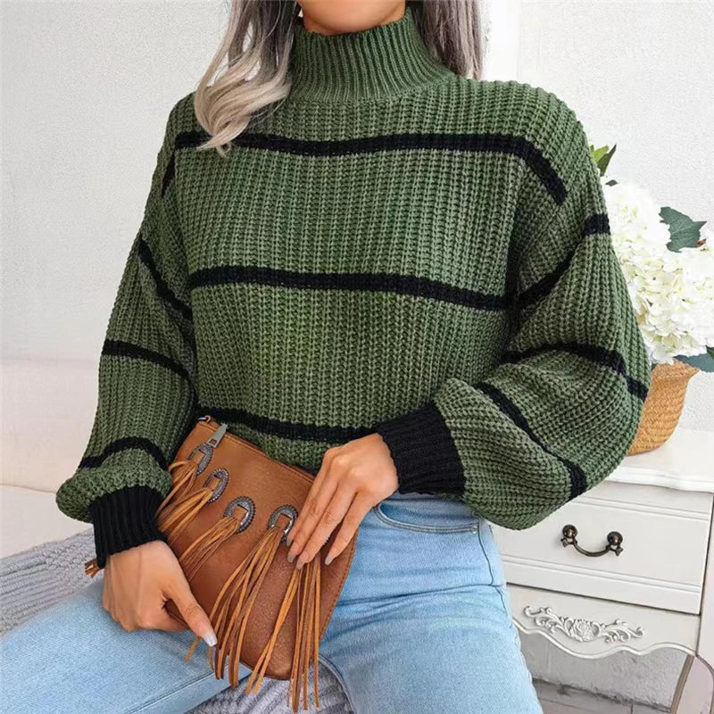 Sarah - Couture-Rollkragenpullover