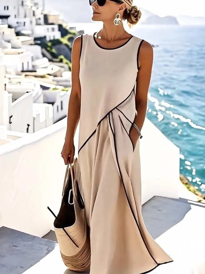 Maisy - Elegante Ärmelloses Kleid