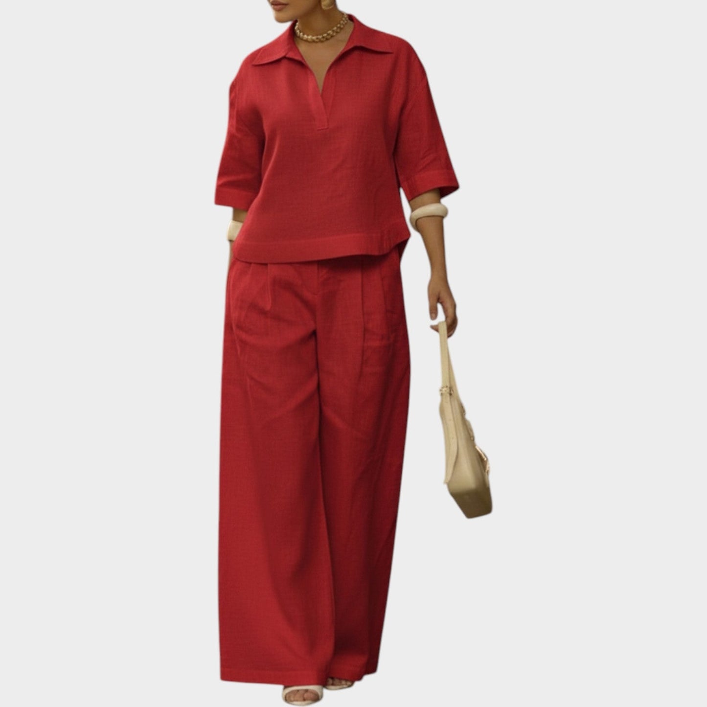 Relaxed Tailored Zweiteiliges Set