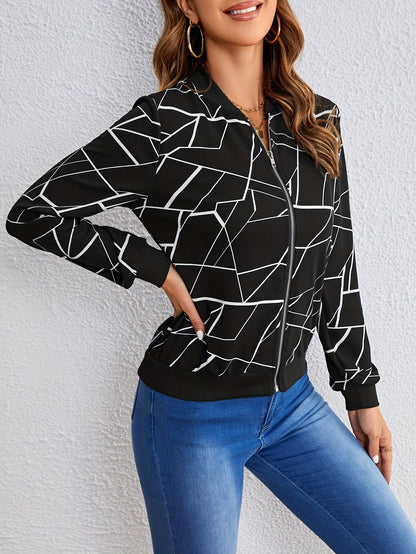 Carly – Geometrische Jacke