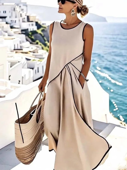 Maisy - Elegante Ärmelloses Kleid