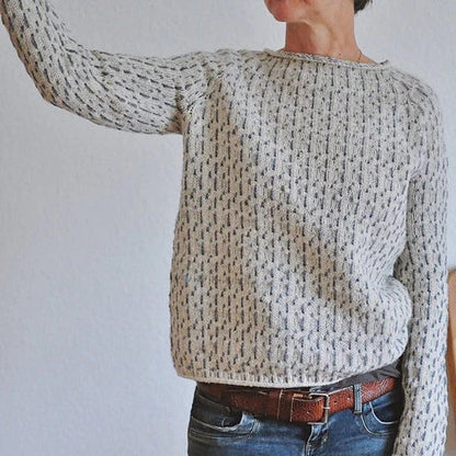 Lilla - Lässiger bequemer Pullover