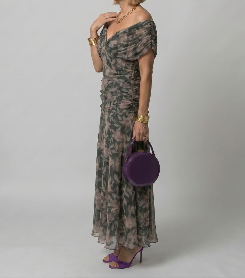 Elisabeth - Midikleid mit Schulterfreien Trägern