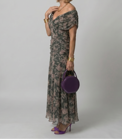 Elisabeth - Midikleid mit Schulterfreien Trägern