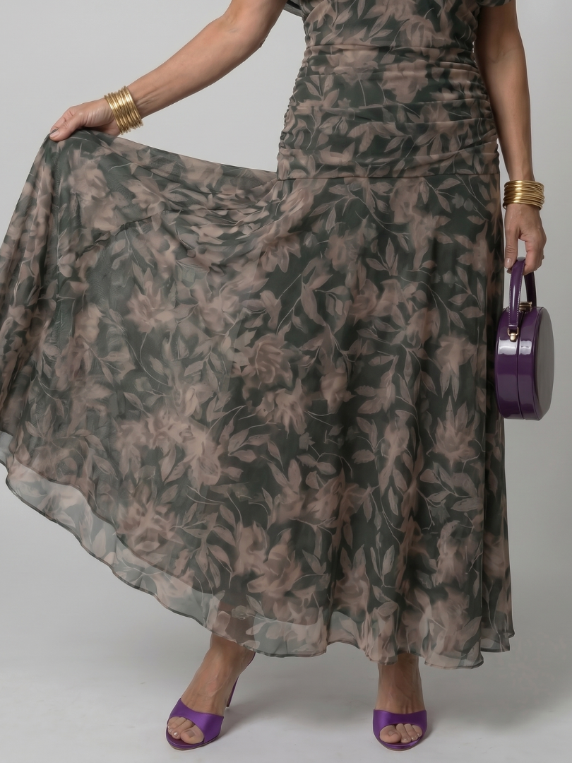 Elisabeth - Midikleid mit Schulterfreien Trägern