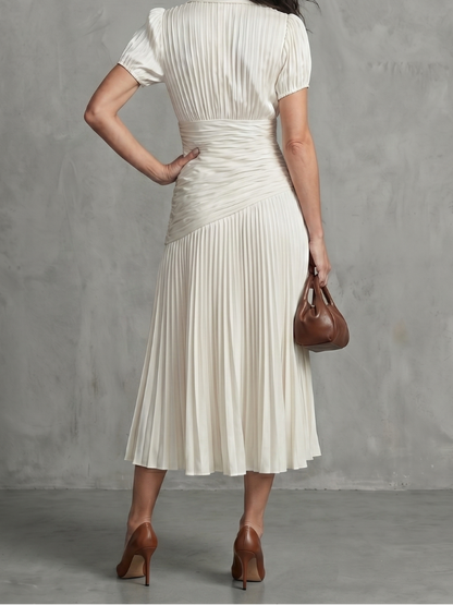 Theodora - Midikleid mit Faltenbund