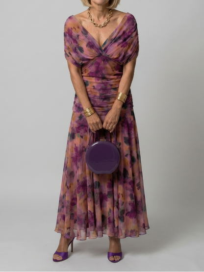 Elisabeth - Midikleid mit Schulterfreien Trägern