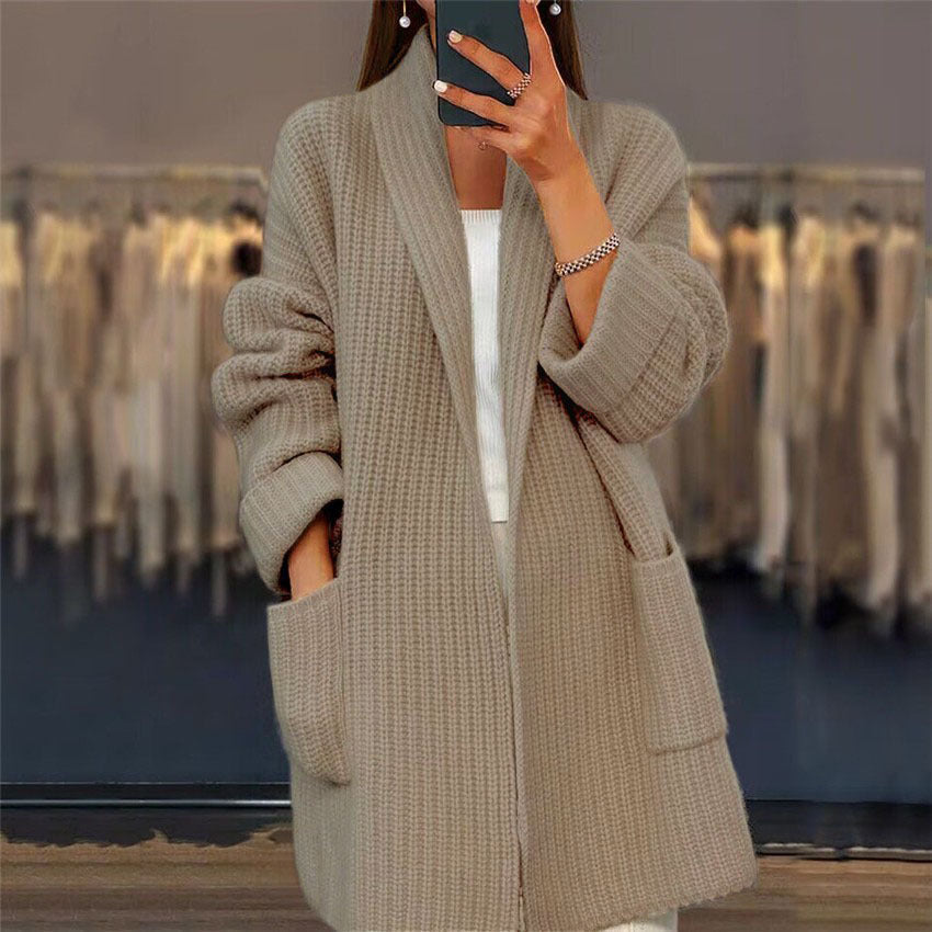 Celeste – Gestrickte Strickjacke
