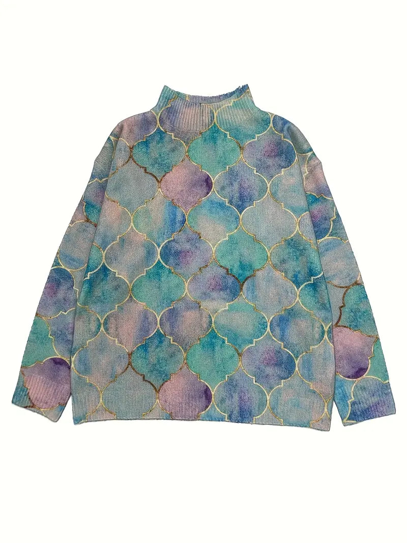 Daisy – Eleganter Glanzpullover