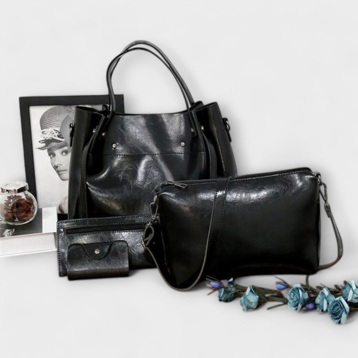 Azura - 4-teiliges Vintage Taschen-Set