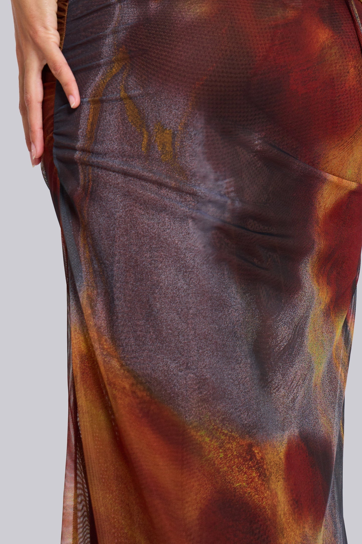 Hestia - Jungle Maxikleid
