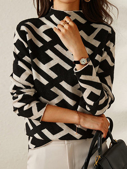 Jessy - Eleganter Rollkragenpullover