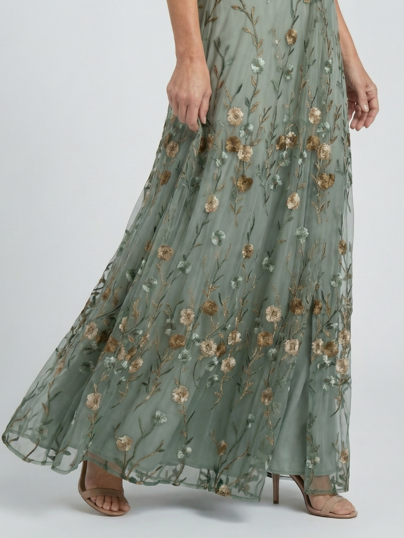 Hannah - Maxikleid mit Halterneck