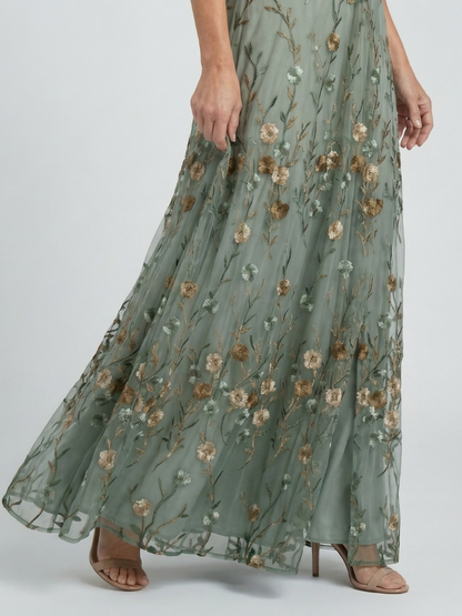 Hannah - Maxikleid mit Halterneck