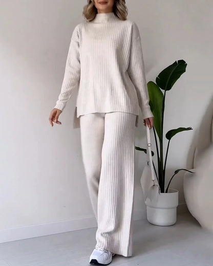 Elegantes zweiteiliges Set mit Schlitz
