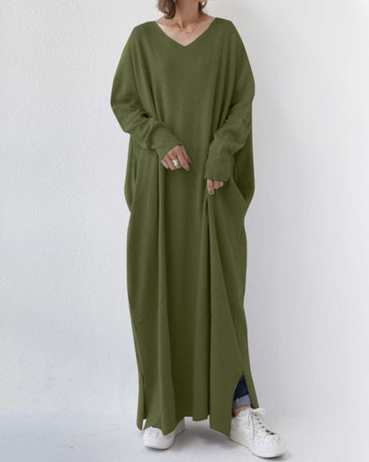 Tinida™| Gemütliches Maxikleid