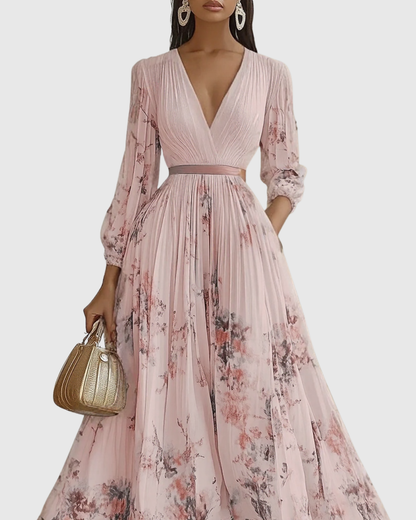 Rowella | Elegantes Maxikleid mit Falten