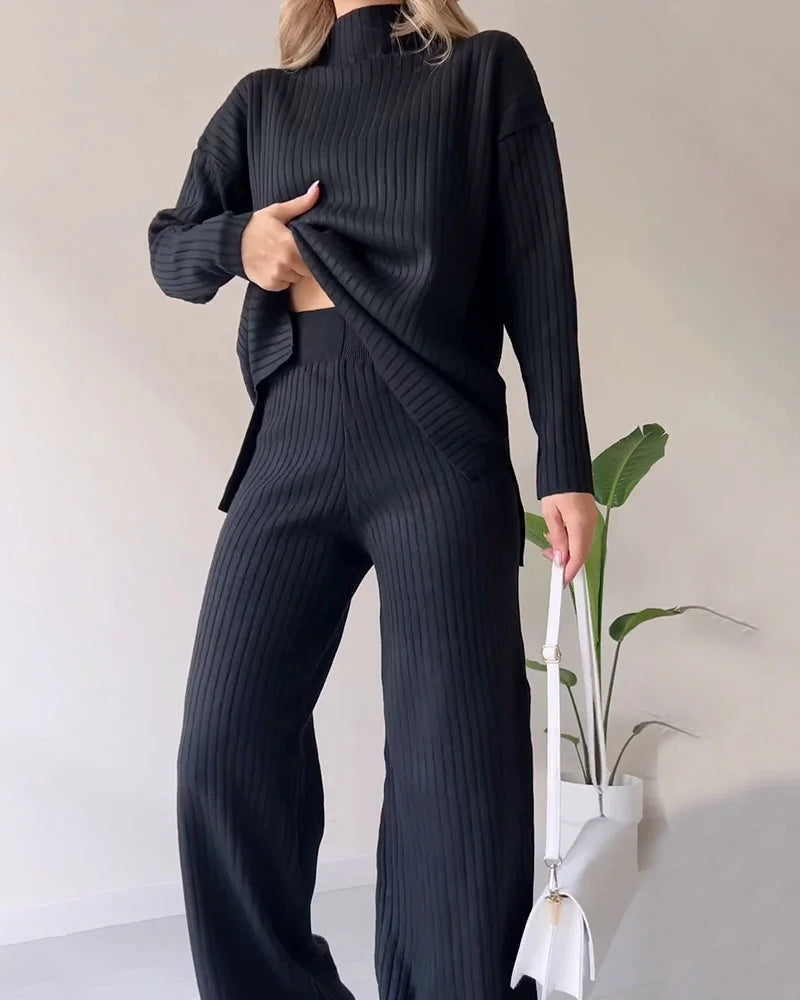 Elegantes zweiteiliges Set mit Schlitz