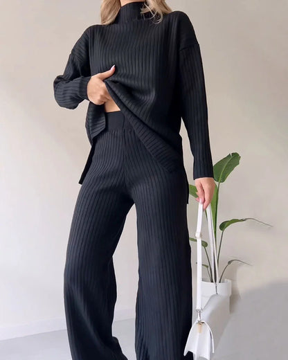 Elegantes zweiteiliges Set mit Schlitz