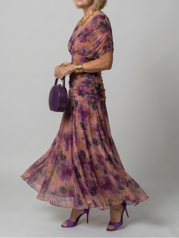 Elisabeth - Midikleid mit Schulterfreien Trägern