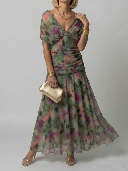 Elisabeth - Midikleid mit Schulterfreien Trägern