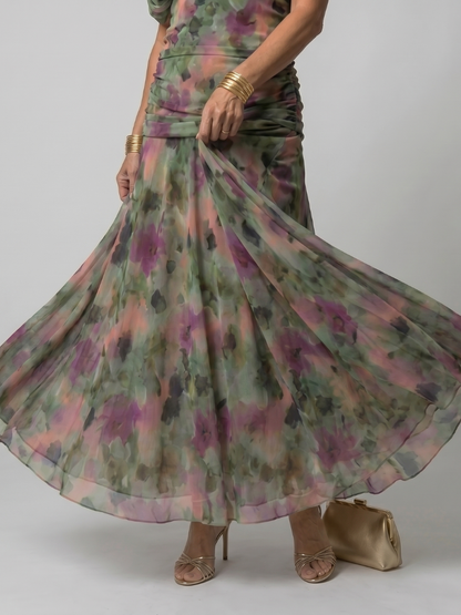 Elisabeth - Midikleid mit Schulterfreien Trägern