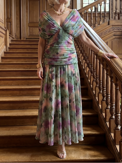 Elisabeth - Midikleid mit Schulterfreien Trägern