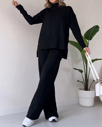 Elegantes zweiteiliges Set mit Schlitz