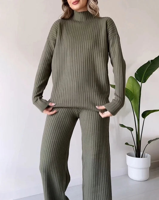 Elegantes zweiteiliges Set mit Schlitz