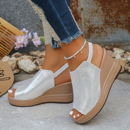 Freya | Orthopädische Keil Sandalen
