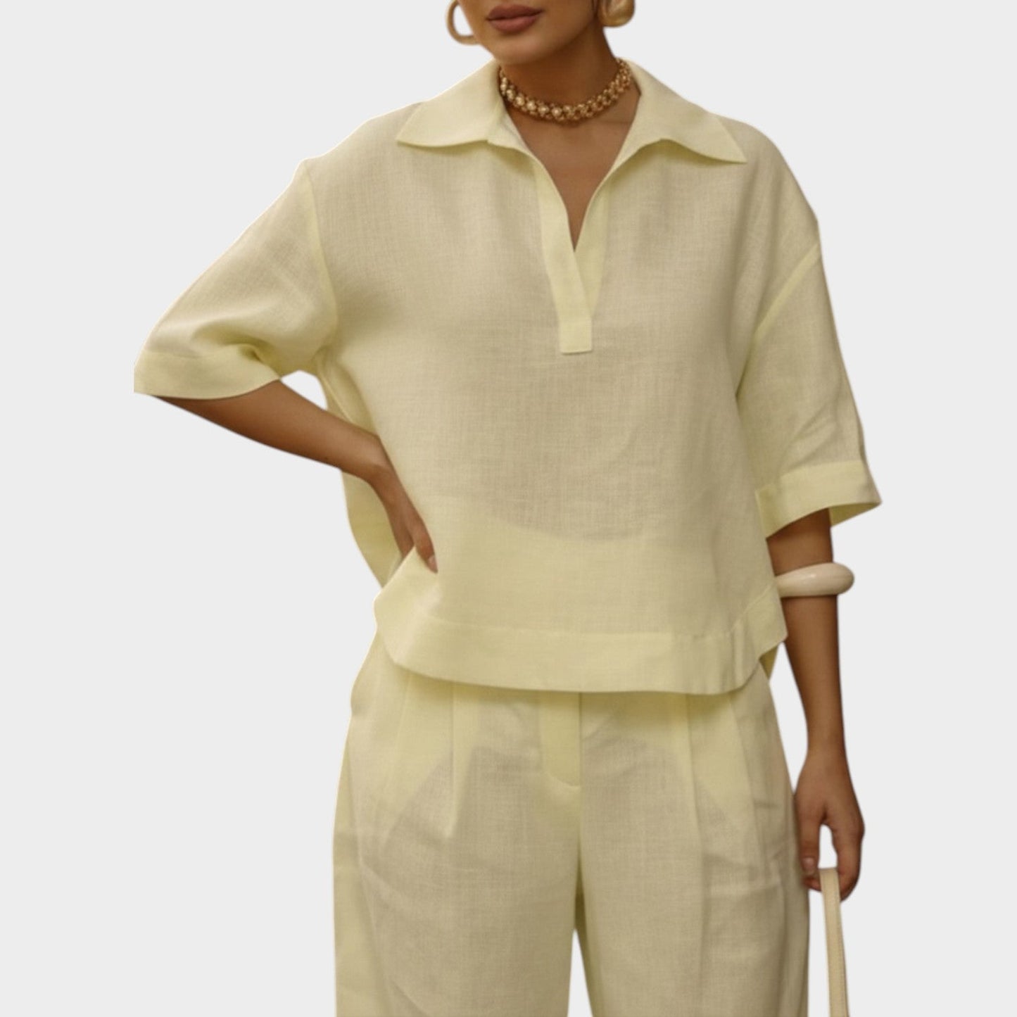 Relaxed Tailored Zweiteiliges Set