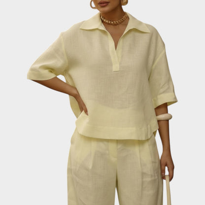 Relaxed Tailored Zweiteiliges Set