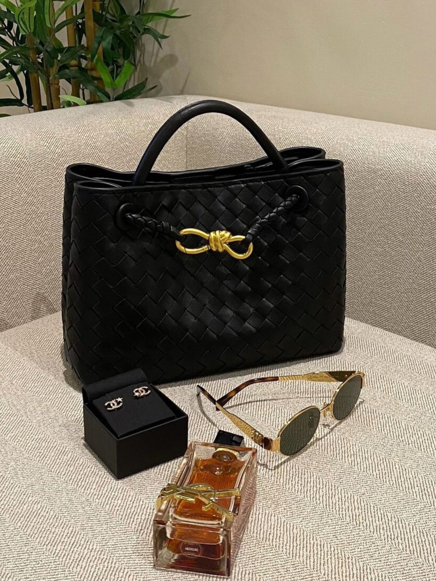 Hazelina - Gewebte Tasche klein