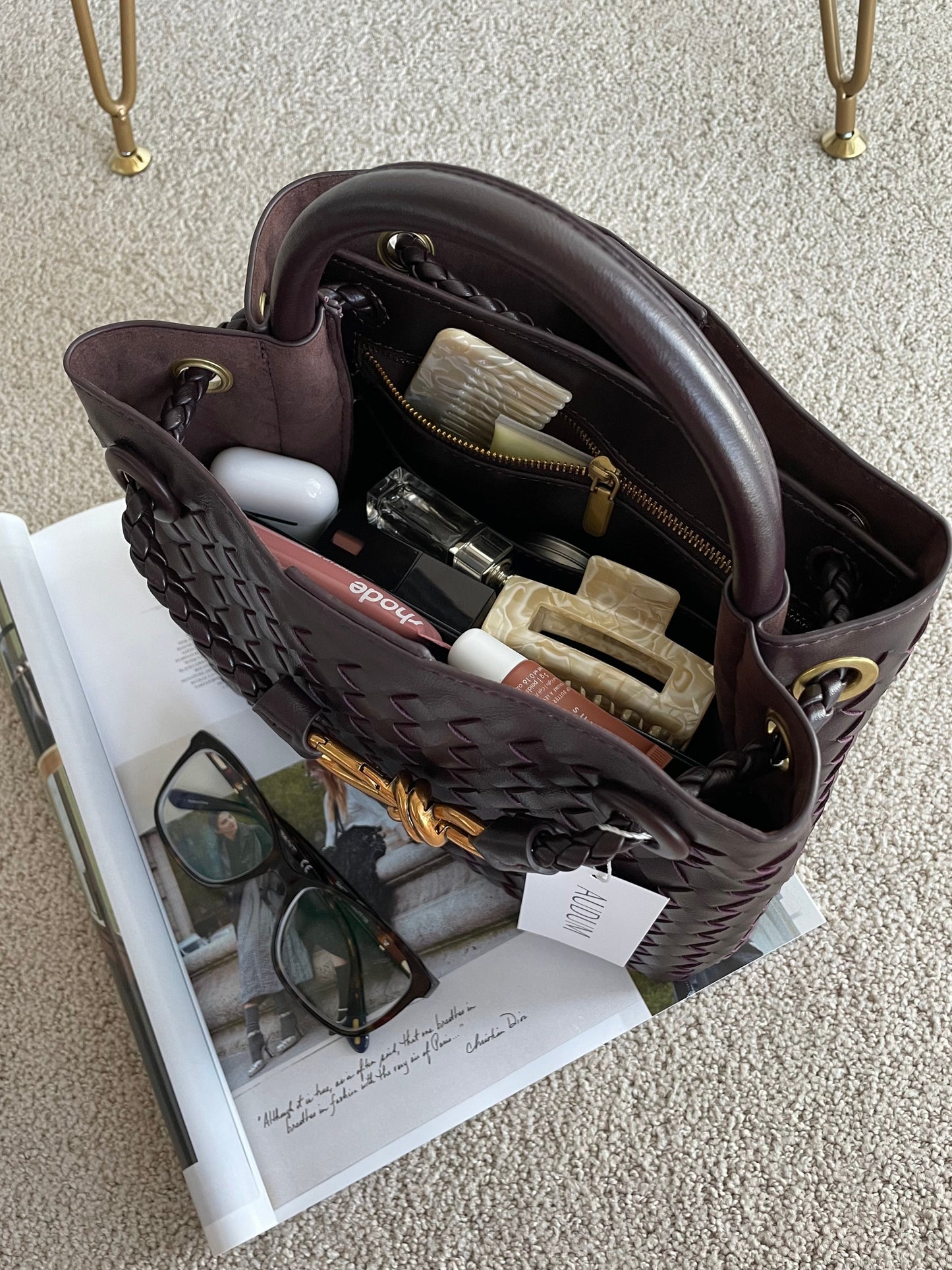 Hazelina - Gewebte Tasche klein