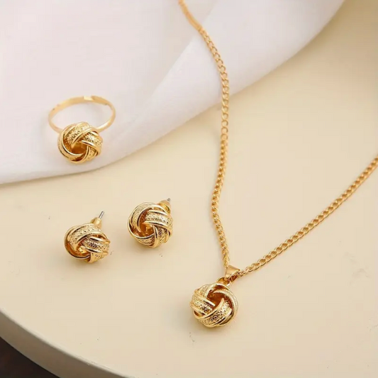 Vintage Boho Knoten Design Set