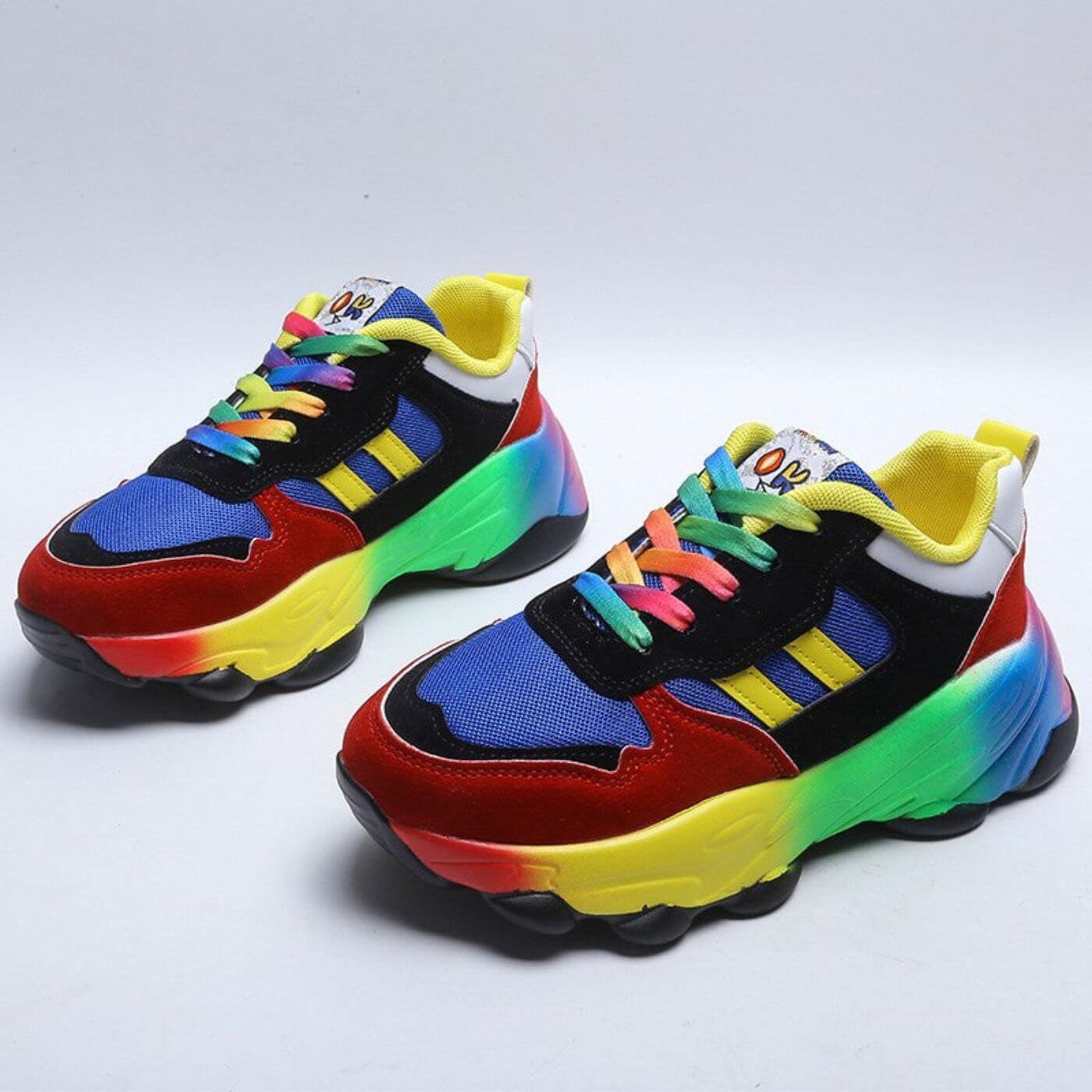 Cecilia - Bunte Orthopädische Sneaker