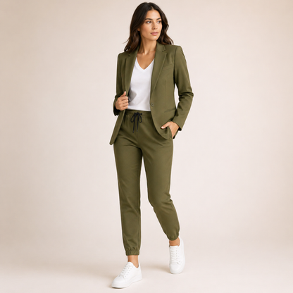 Eva™ | Lässiges Anzug-Set mit sportlichem Akzent
