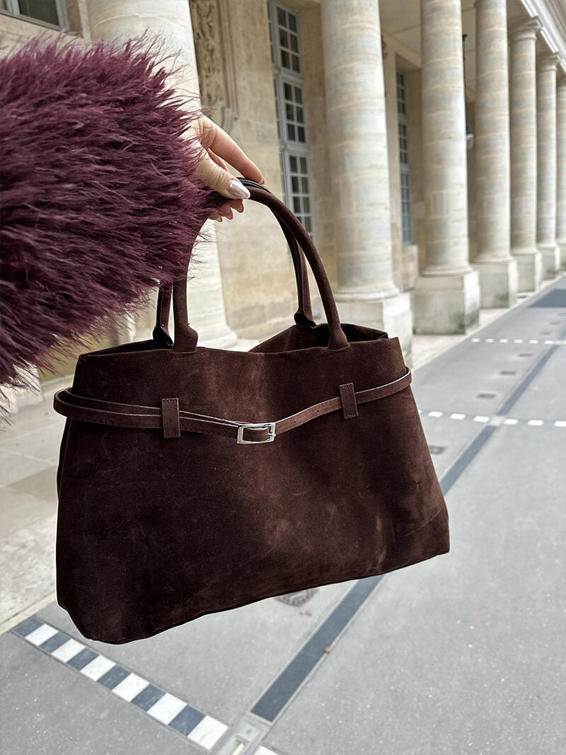 Rosalia  Wildledertasche