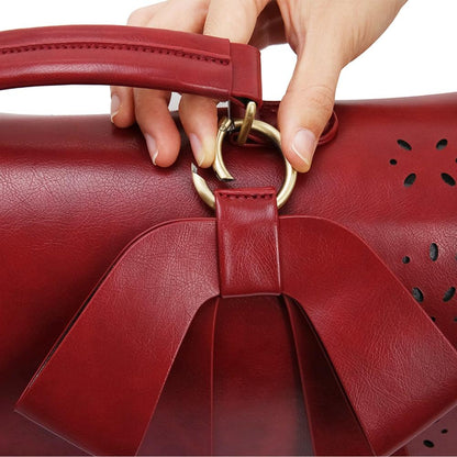 Bernadette – Schleifen-Satchel Handtasche