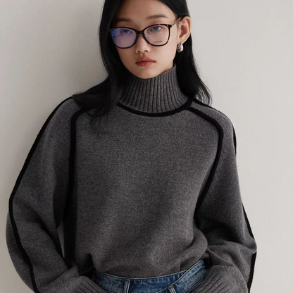 Emilie -Weicher Rollkragenpullover