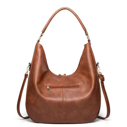 Brunhilde – Klassische Vielseitigkeit Vintage Schultertasche