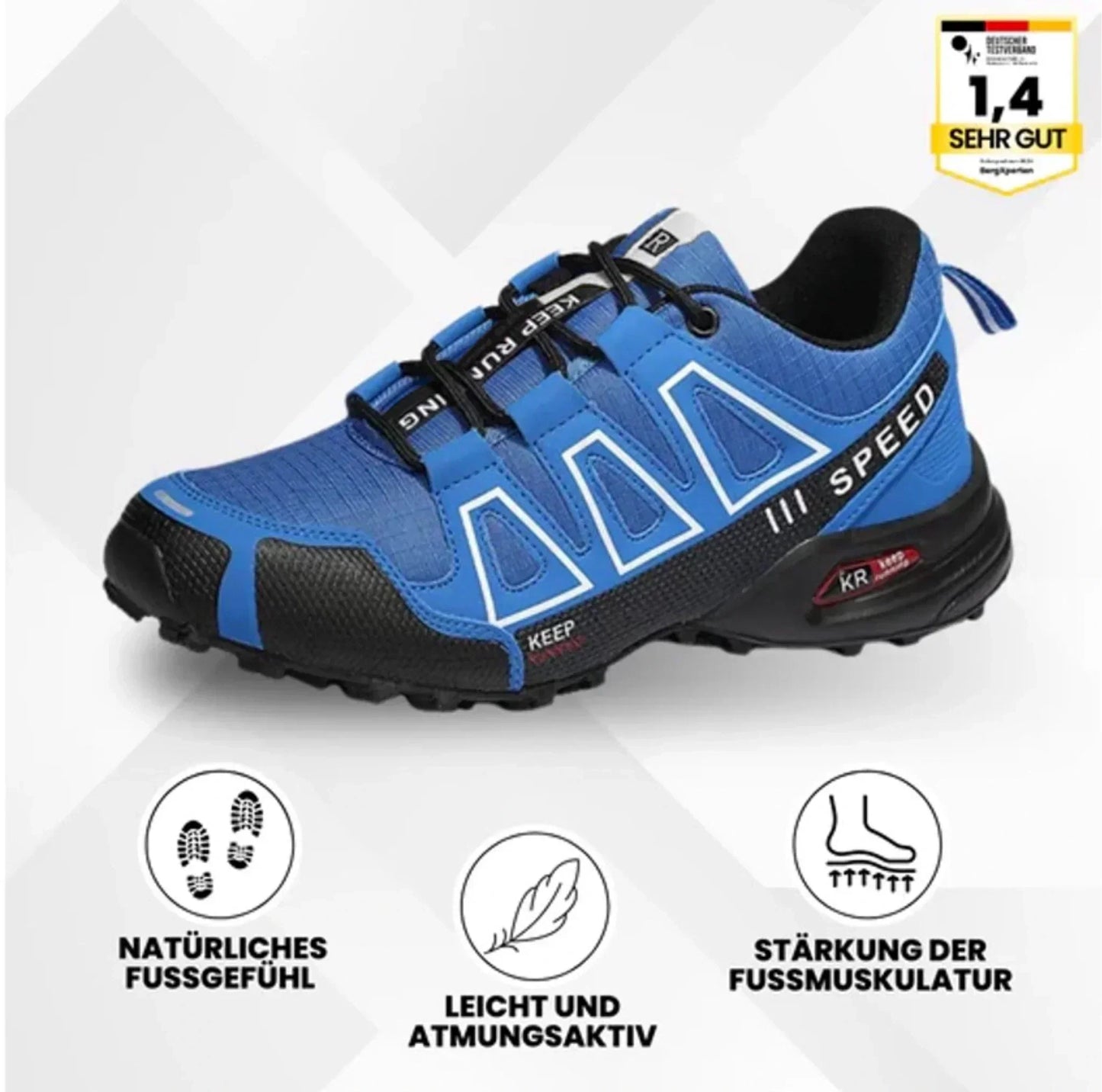 OrthoTrekking | ergonomischer schmerzlindernder Trekking u.- Wanderschuh