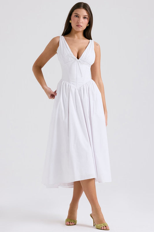 Eurybia - Korsett-Midikleid