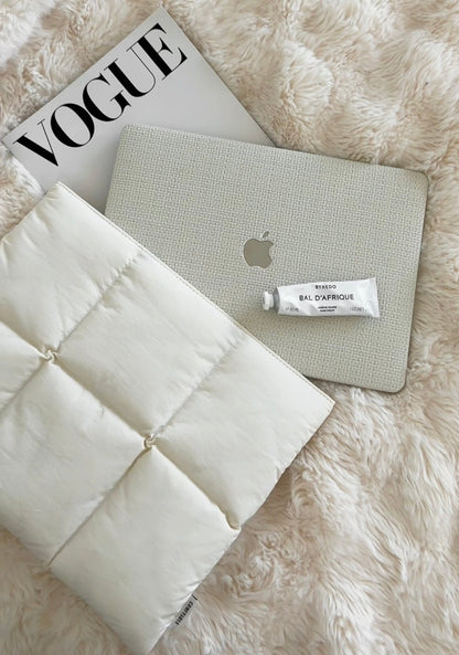 Cressida - Elegante Puff Laptophülle