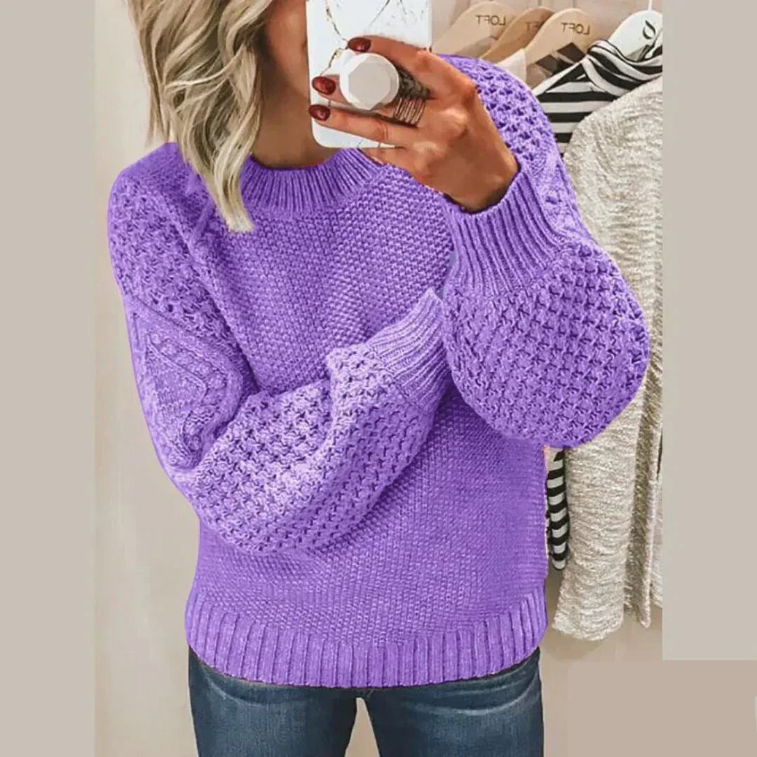 Kelly - Klassischer Wollpullover