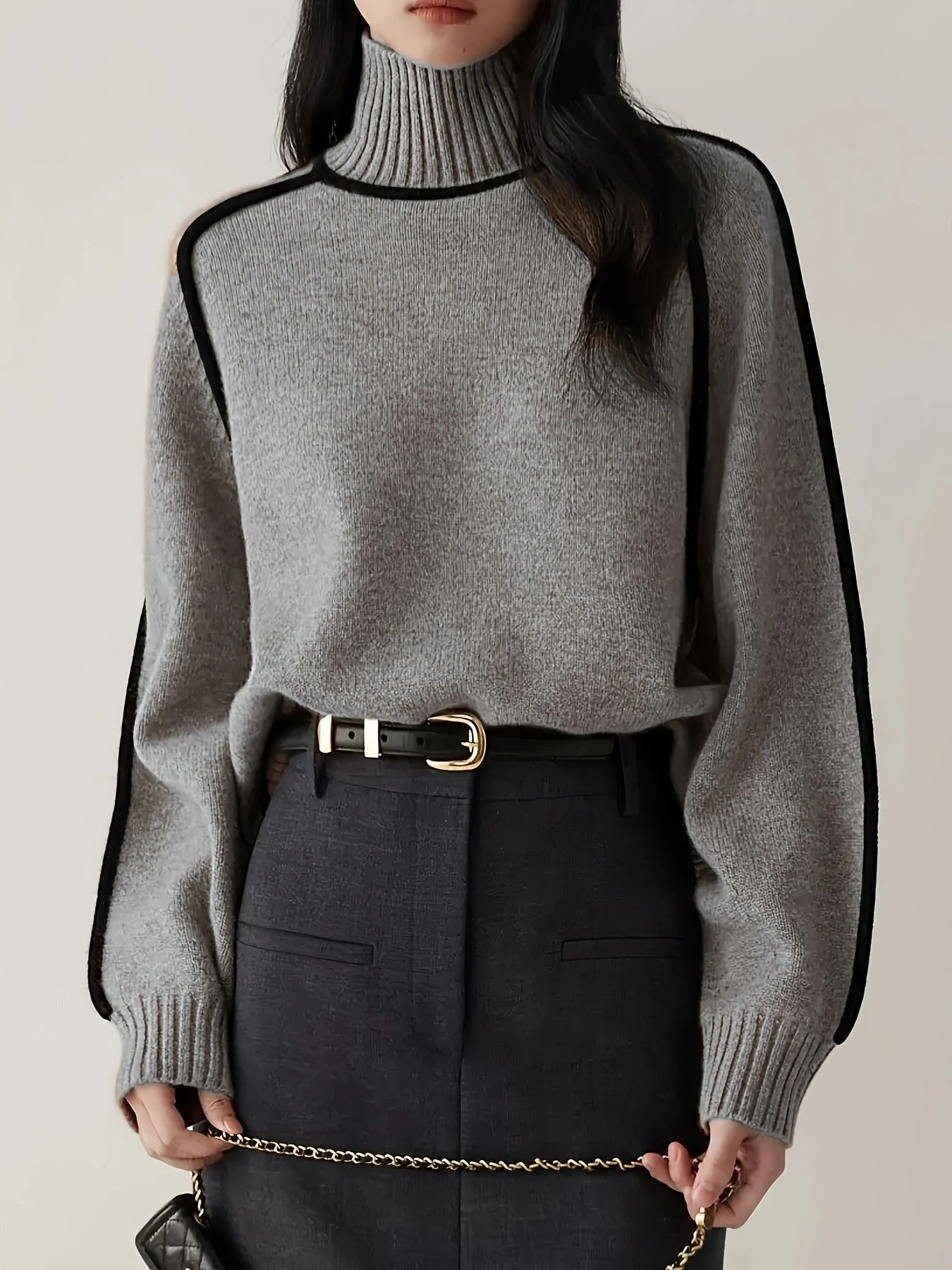 Emilie -Weicher Rollkragenpullover