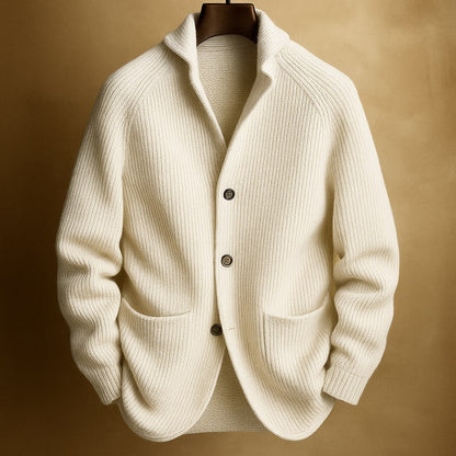 SILVORO | STRICKJACKE AUS RIPPWOLLE FÜR HERREN